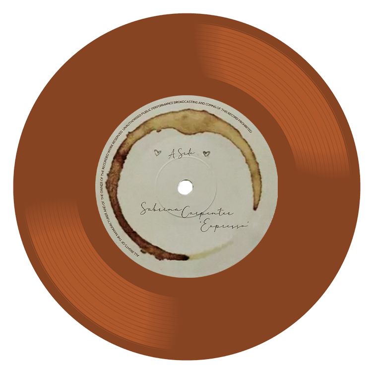 Espresso - Sabrina Carpenter Vinyl Record Art, Album Cover Art, Rec Room Decor, Digital Music Wall Art, Instant Download
