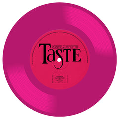 Taste Pink Vinyl Wall Art, Retro Music Wall Art, Vinyl Record Artwork, Pink Music Poster, Aesthetic Room Decor Instant Download