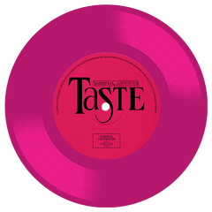 Taste Pink Vinyl Wall Art, Retro Music Wall Art, Vinyl Record Artwork, Pink Music Poster, Aesthetic Room Decor Instant Download