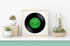 Custom Vinyl Record Art, You Choose Your Favorite Song Art