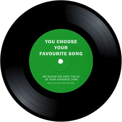 Custom Vinyl Record Art, You Choose Your Favorite Song Art
