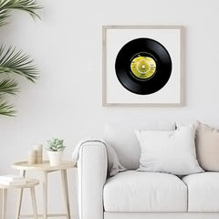 John Lennon - Imagine Vinyl Single, Vinyl Record Decor, Digital Album Wall Art, Music Wall Art, Classic Music Gift, Digital Download