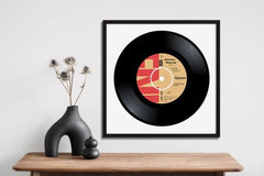 Queen - Bohemian Rhapsody Vinyl Art, Music Wall Art, classic Freddie Mercury, Retro Music Art, Gift for Music Fans, Instant Download