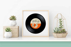 Culture Club - Karma Chameleon, Retro Music Wall Art, classic Vinyl Record Art, Pop Music Art, Pop Music Gift, Instant Download