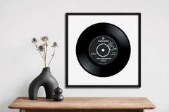 The Beatles - I Want to Hold Your Hand, Vinyl Record Art, Record Gallery Wall Art, Digital Vinyl Record Print, Record Player Art