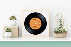 David Bowie - Life on Mars. Vinyl single Record Art, Album Wall Art, Digital Vinyl Record Print, Record Player Art, Instant Download
