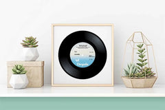 Blondie - Heart of Glass. Vinyl Single, Vinyl Record Decor, Digital Album Wall Art, Music Wall Art, Classic Music Gift, Digital Download