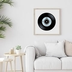 Whitney Houston Art, Retro Music Print, Vinyl Record Wall Art, Music Lover Decor, Record Album Art, Instant Download
