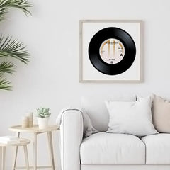 Walking on the Moon Art, The Police Memorabilia Poster, Vinyl Record Wall Art, Retro Music Print, Record Album Art, Instant Download